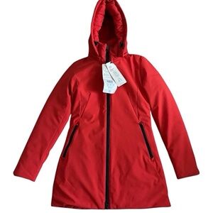 ❤️Save the Duck plum tech coat‎ size XS NWT